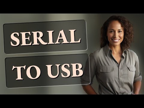 How Can You Connect a Serial Port Device to a USB-Only Laptop?