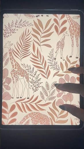 Create Seamless Patterns in Procreate (EASY!)