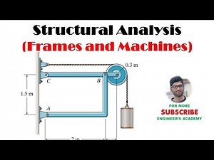 Structural Analysis | Frames and Machines | Hibbeler Statics | Engineers Academy