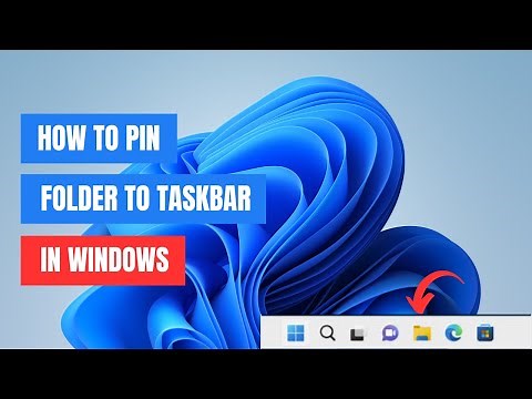 How to Pin a Folder to Taskbar in Windows 11/10 | Quick & Easy Tutorial