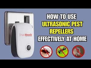 How to Use Ultrasonic Pest Repellers Effectively at Home (Ultimate Guide 2025)