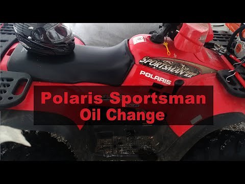 Polaris Sportsman Oil Change