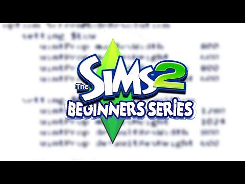 SIMS 2 HOW TO CHANGE SCREEN SIZE / RESOLUTION TWO WAYS - PART 4