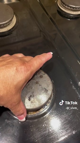 How I keep my WOLF Range so clean#stoveburnercovers #wolf #wolfappliances #cleaning #kitchen #fo #foyou #kitchenhacks #castiron #subzero #keepitclean tove Burner Covers - Gas Stove Protectors Black 0.2mm Double...#amazon