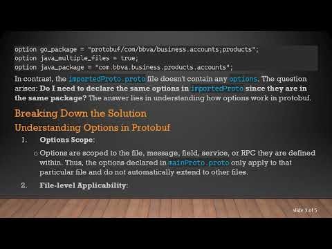 Understanding Options in gRPC: Do Imported Protobuf Need Them?