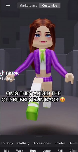 Remembering the Old Bubbly Run in Roblox