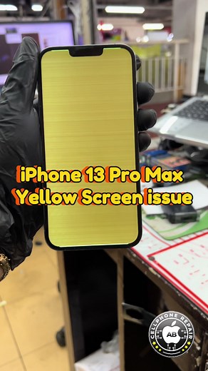 Fix Yellow Screen Display on iPhone 13 Pro Max - Quick Solution