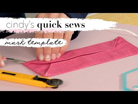 The Most Comfortable & Easy-to-Make Face Mask Using a Template