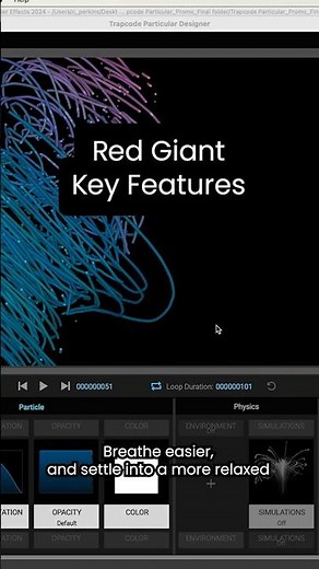 What's new in Trapcode Particular 2025 #aftereffects #trapcode #motiongraphics #vfx #motiondesign