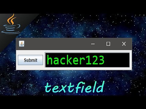 Java textfield 📛