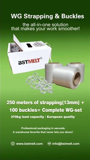 WG Strapping&Buckles – the all-in-one solution that makes your work smoother!