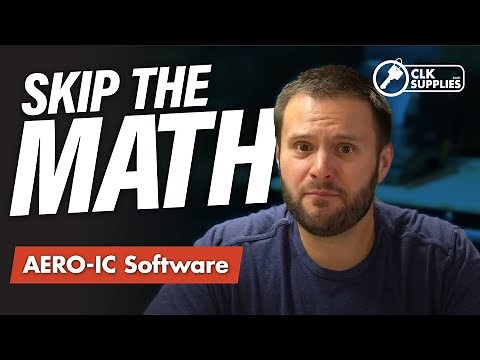 Locksmithing 101 | SFIC Pinning -The Easy Way To Make A SFIC Pinning Chart with Aero IC