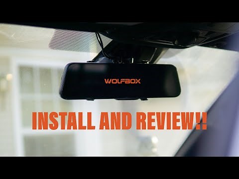 3RD GEN TACOMA WOLFBOX G900 DASHCAM/ MIRROR INSTALL