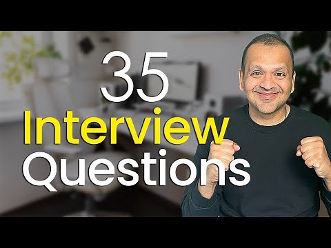 35 MOST Common Interview Questions (and How to Answer Them Perfectly)