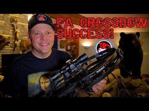 Getting it done with a NEW CROSSBOW in the PA Crossbow Season!
