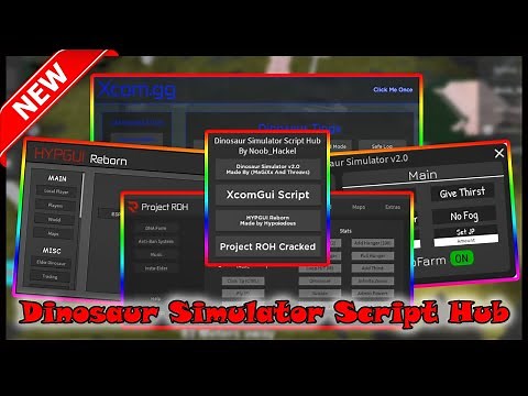 *Dinosaur Simulator Script Hub* [OP] | Fly, KillAura, Walkspeed, AutoFarm, And More!!