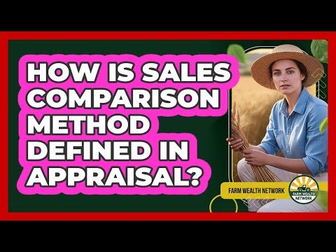 How Is Sales Comparison Method Defined in Appraisal?