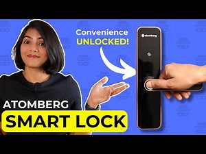 Atomberg Smart Lock - Review & Demo