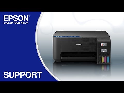 Epson EcoTank ET-2400 | Wireless Setup Using a Temporary USB Connection