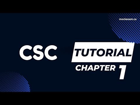 Complete tutorial of Canadian Securities Course (CSC) | Volume 1 | Chapter 1