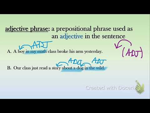 Adjective Phrases