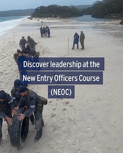 3.3K views · 66 reactions | Learn everything you need to know to become a Navy leader at the New Entry Officers Course (NEOC): https://bit.ly/2Uwm8I8 | ADF Careers | Facebook
