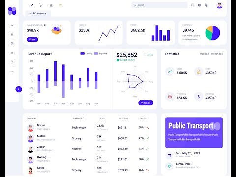 Blazor Dashboard Demo
