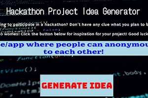 Hackathon Project Idea Generator