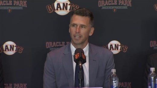 Watch: Giants introduce Buster Posey as new president of baseball operations
