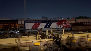 On the evening of September 8, 2023, Santa Fe 3751 was being readied for the short trip up to Union Station Los Angeles to participate in Train Festival. In addition to Amtrak and Metrolink display equipment, 3751 would also join a freight locomotive from the BNSF Railway and the ATSF 5704, an SD45-2 freight locomotive, owned by the Southern California Railway Museum recently restored to wear its original bicentennial colors. As the BNSF 3755 and ATSF 5704 were to be displayed ahead of the 3751 