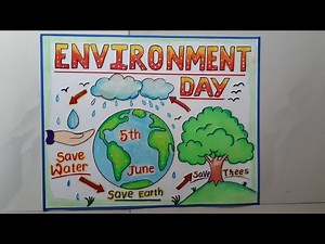 Environment Day Poster//Save Environment Poster//Environment Day chart//Environment Day Slogan