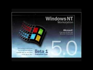 Windows NT 5.0 Beta 1 Startup And Shutdown Sound