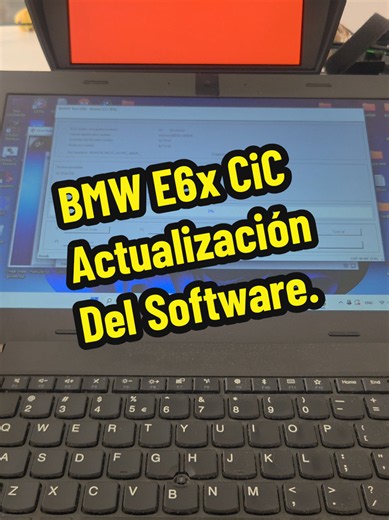 BMW E6x CiC Navigation Professional — Actualización del Software