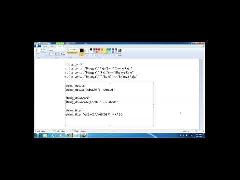 Abinitio string functions