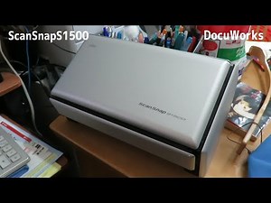 ScanSnap（スキャンスナップ)S1500とDocuWorksソフトの紹介