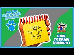 Jon Kim Blue's Clues Drawing - How To Draw Numbuh 1