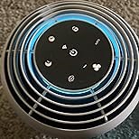 MIKO Air Purifier for Bedroom with 3-in-1 HEPA Filter & Sleep Mode, Whisper Quiet, Covers Up to 1200 ft, Smart Wi-Fi App Control - Removes Smoke, Allergens, Pets Hair, Dust, Odors, Pollutants