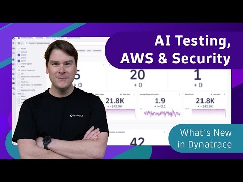AI A/B Testing, AWS Bedrock, AI Compliance, and Security | What's New in Dynatrace
