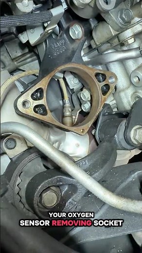 Nissan Maxima Bank 1 Sensor 2 Oxygen Sensor Removal