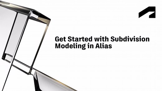 Get started with subdivision modeling in Alias | Autodesk
