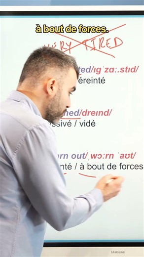 Oubliez le classique 'very tired', dites plutôt ça !