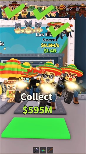 OPPEN 10 LOS LUCKY TACO #roblox #brainrot