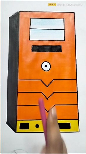 how to draw a desktop computer easy step by step #drawmore