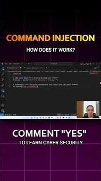 How Hackers Use Command Injection #shorts #cyberkaksha