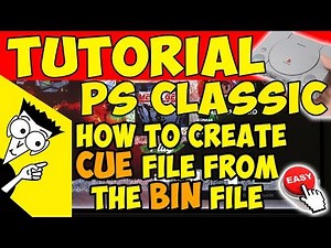 🛠️HOW TO: CREATE CUE FILE FROM BIN FILE FOR PS CLASSIC, NO SOFTWARE NEEDED