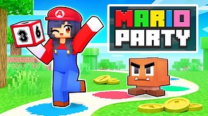Playing Super MARIO PARTY In Minecraft!