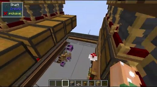 Autocrafting with the Create Mod