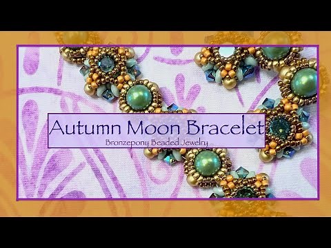 Autumn Moon Bracelet & Earrings