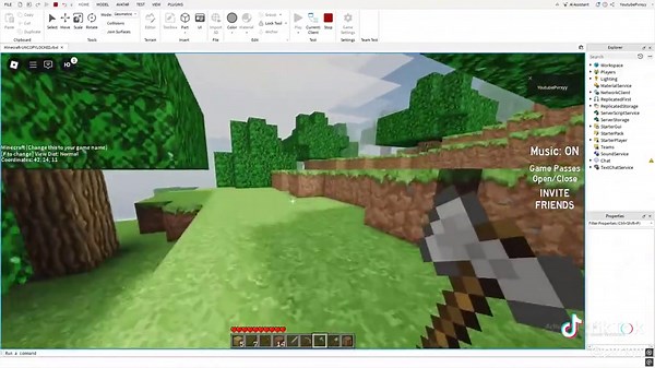 Minecraft in Roblox - Full Game Scripted Experience
