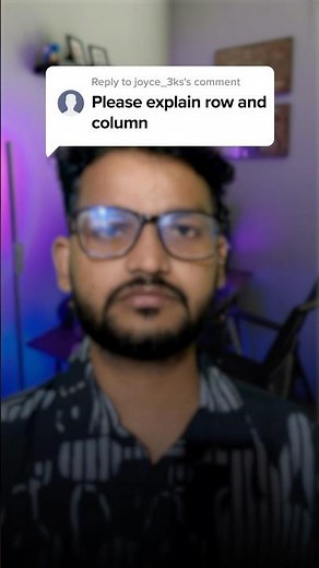 Row vs Column Explained | Table Basics for Kids | Excel & Math | Learn in 30 Seconds | #Shorts 📊